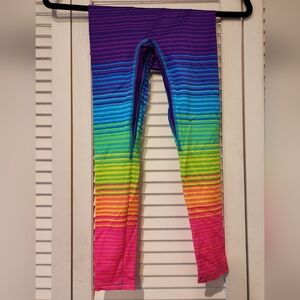 K Deer Kids Thin Ombre Stripe Leggings